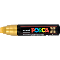 Uni POSCA marqueur peinture PC-17K, 8 mm, or