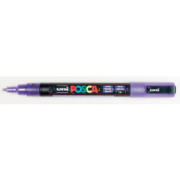 Posca marqueur peinture PC-3M violet pailletté