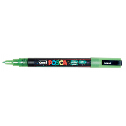 Uni POSCA marqueur peinture PC-3ML, 1,5 mm, pailletté, vert foncé