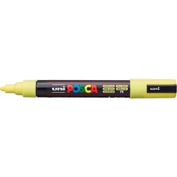 Uni POSCA marqueur peinture PC-5M, 1,8 - 2,5 mm, jaune soleil