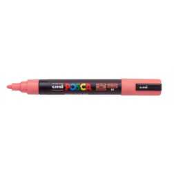 Uni POSCA marqueur peinture PC-5M, 1,8 - 2,5 mm, rouge corail