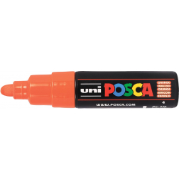 Uni POSCA marqueur peinture PC-7M, 4,5 - 5,5 mm, orange foncé