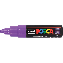 Uni POSCA marqueur peinture PC-7M, 4,5 - 5,5 mm, violet
