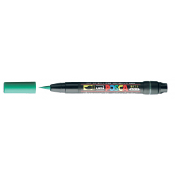 uni-ball stylo-pinceau peinture à l'eau PoscaBrush vert
