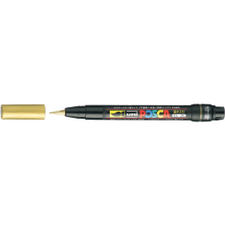 Uni POSCA marqueur peinture PCF-350, 1 - 10 mm, or