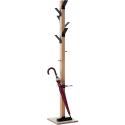 Paperflow Portemanteau Easycloth model A, en bois, noir