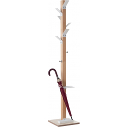 Portemanteau Easycloth model A, en bois, blanc