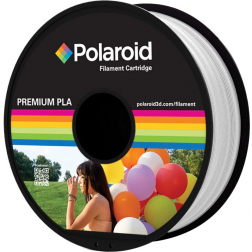 Polaroid 3D Universal Premium PLA filament, 1 kg, blanc