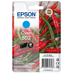 Epson cartouche d'encre 503, 165 pages, OEM C13T09Q24010, cyan