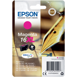 Epson cartouche d'encre 16XL, 450 pages, OEM C13T16334012, magenta