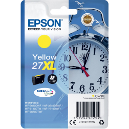 Epson cartouche d'encre 27XL, 1.100 pages, OEM C13T27144012, jaune