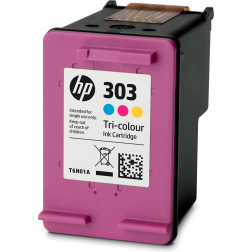 HP cartouche d'encre 303, 165 pages, OEM T6N01AE, 3 couleurs