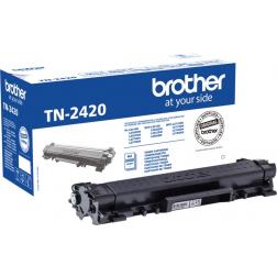 Brother toner, 3.000 pages, OEM TN-2420, noir