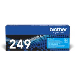 Brother toner, 4.000 pages, OEM TN-249C, cyan