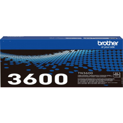 Brother toner, 3.000 pages, OEM TN-3600, noir