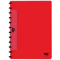 Adoc Classic cahier, ft A4, 144 pages, quadrillé 5 mm, couleurs assorties