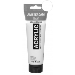 Amsterdam peinture acrylique tube de 120 ml, blanc de titane
