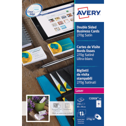 AVERY cartes de visite Quick&Clean 270 g/m²