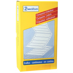 Avery étiquettes ordinateur blanches ft 88,9 x 35,7 mm (l x h), 4000 pièces
