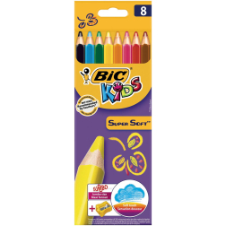 Bic Kids Crayon triangulaire Supersoft
