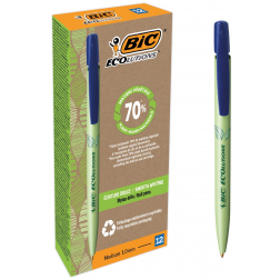 Bic Media Clic Bio-based Ecolutions stylo bille, bleu