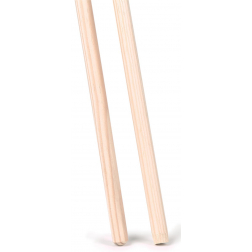 Manche de brosse en bois, ft 120 cm x 22,5 mm