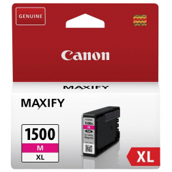 Canon cartouche d'encre PGI-1500XL, 780 pages, OEM 9194B001, magenta