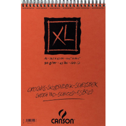 Canson album de croquis XL ft 29,7 x 42 cm (A3), bloc de 120 feuilles