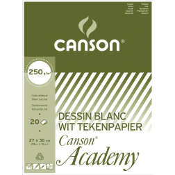 Canson Bloc de dessin Academy ft 27 x 36 cm