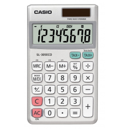 Casio calculatrice de poche SL-305 ECO