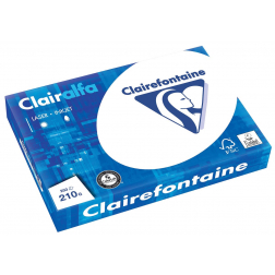 Clairefontaine Clairalfa papier de présentation A3, 210 g, paquet de 250 feuilles