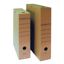 Class'ex boîte à archives pour listings, format intérieur : 38,5 x 28,5 cm