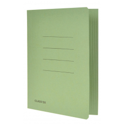 Class'ex chemise de classement vert, ft 18,2 x 22,5 cm (pour ft cahier)