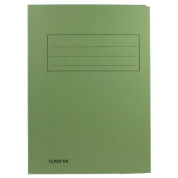 Class'ex chemise de classement, vert, ft 23,7 x 34,7 cm (pour ft folio)