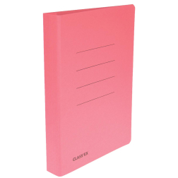 Class'ex chemise à glissière cerise, ft 18,2 x 23 cm (pour ft cahier)