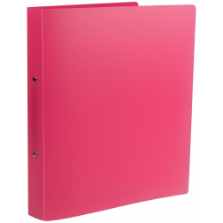 Classeur à anneaux fuchsia