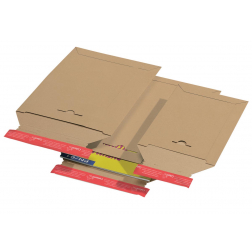 Colompac enveloppes cartonnées brun