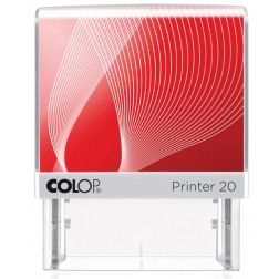 Colop cachet avec système voucher Printer Printer 20, 4 lignes max., ft 38 x 14 mm