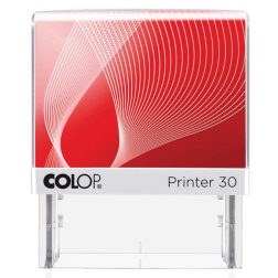 Colop cachet avec système voucher Printer Printer 30, 5 lignes max., ft 47 x 18 mm