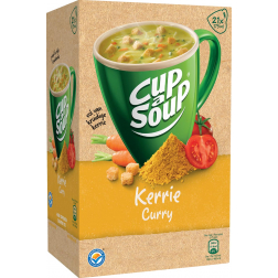 Cup-a-Soup curry avec croûtons, paquet de 21 sachets