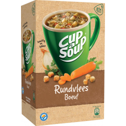 Cup-a-Soup viande de boeuf, paquet de 21 sachets