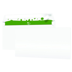 Enveloppes bancaires ft 114 x 229 mm (C6/5), bande adhésive