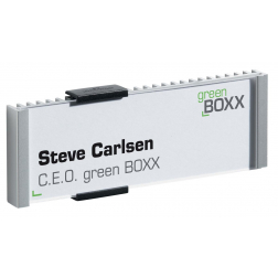 Durable plaque d'affichage Info Sign ft 14,9 x 5,2 cm