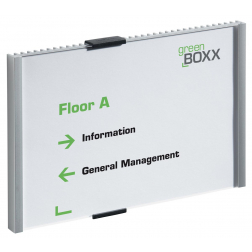 Durable plaque d'affichage Info Sign ft 21 x 14,8 cm (A5)