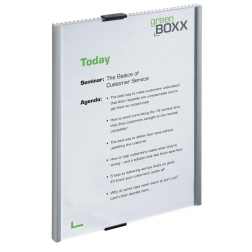 Durable plaque d'affichage Info Sign ft 21 x 29,7 cm (A4)