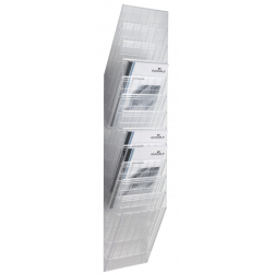 Durable porte-brochures Flexiboxx 12 A4 transparent