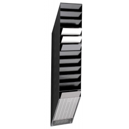 Durable porte-brochures Flexiboxx 12 A4 noir
