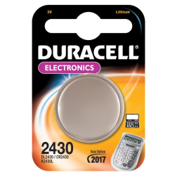 Duracell pile bouton Electronics, CR2430, blister 1 pièce