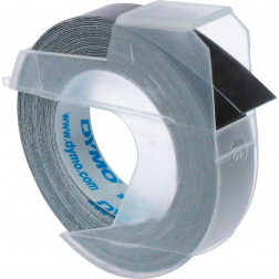 Dymo ruban 9 mm pour pince à étiqueter Omega, noir
