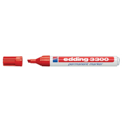 Edding marqueur permanent e-3300 rouge